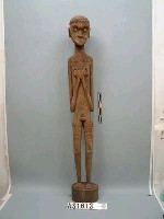 藏品(木雕人像)的圖片